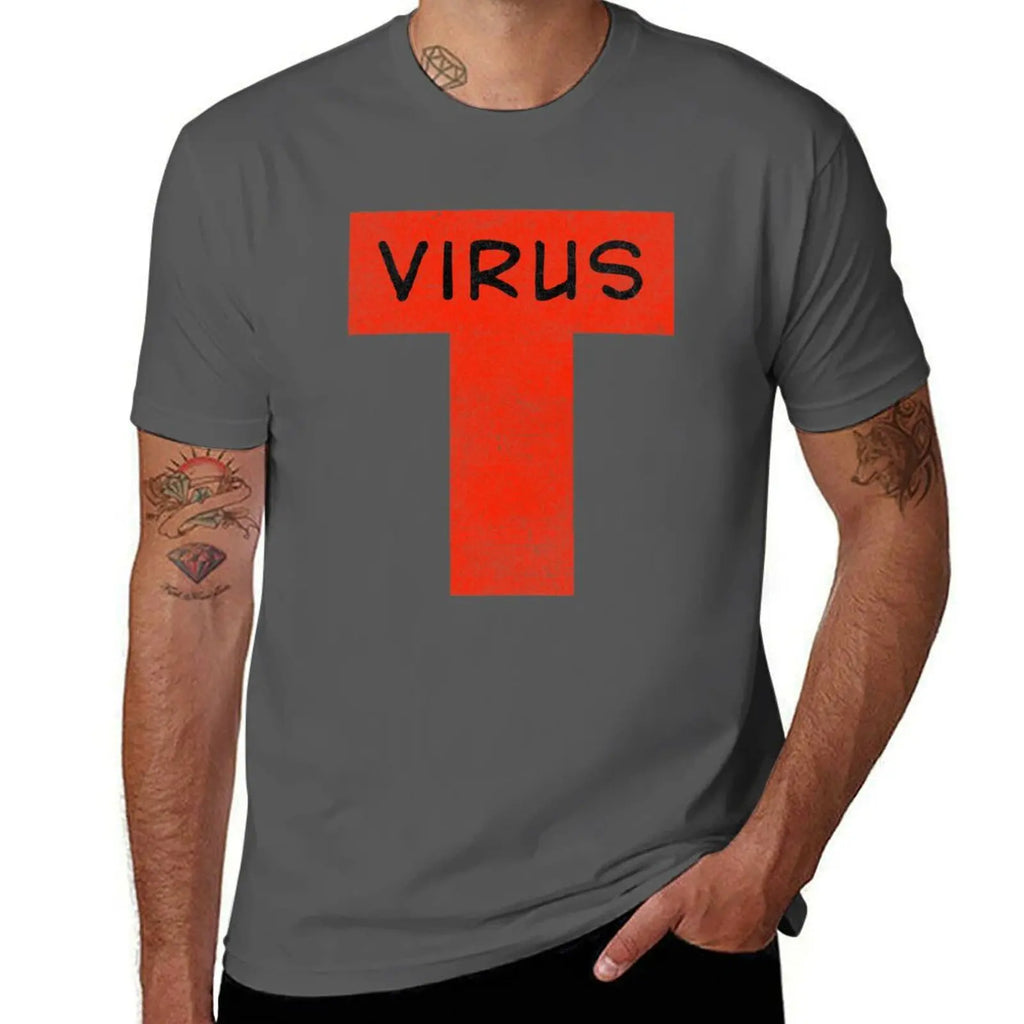 T-virus T-Shirt t shirt man designer essential t shirt men t shirt cotton 100% T-Shirt