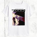 The 1980s "Shining" Movie-style Printed T-shirt Is A Casual, Sporty, Short-sleeved, Daily Wear Top with Patterns