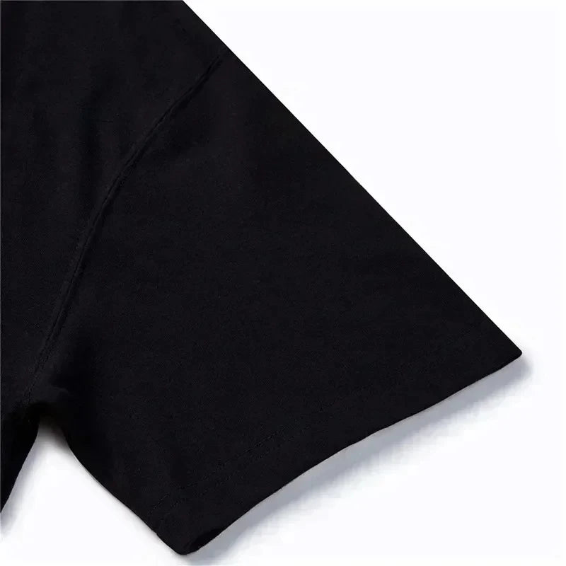 The 1980s "Shining" Movie-style Printed T-shirt Is A Casual, Sporty, Short-sleeved, Daily Wear Top with Patterns